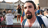 Italien Demonstriert