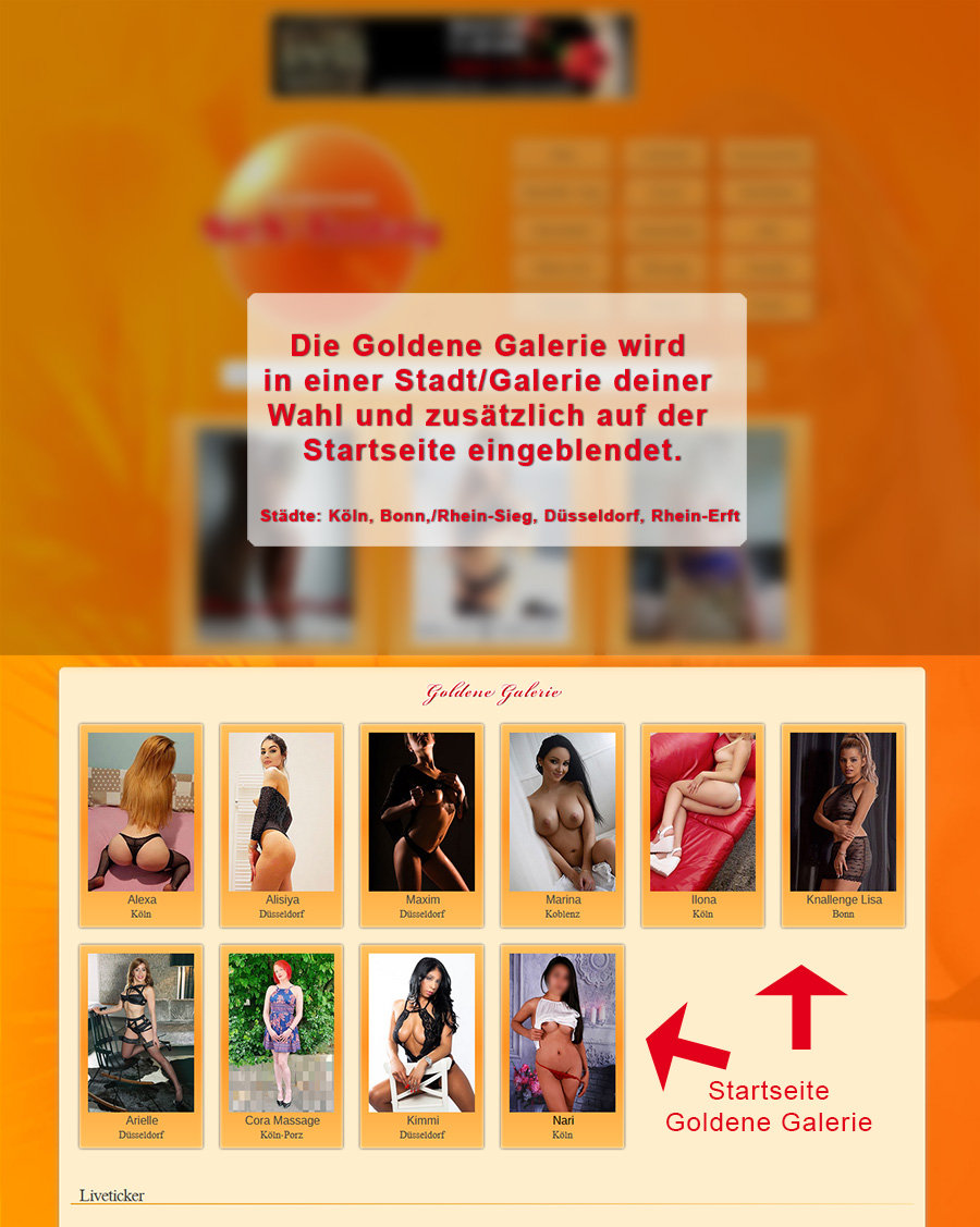 Goldene Galerie auf der Startseite